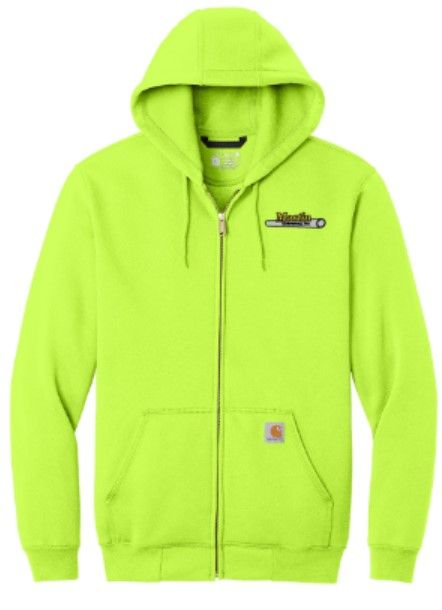 Carhartt® Midweight Hooded Zip-Front Sweatshirt (MC)