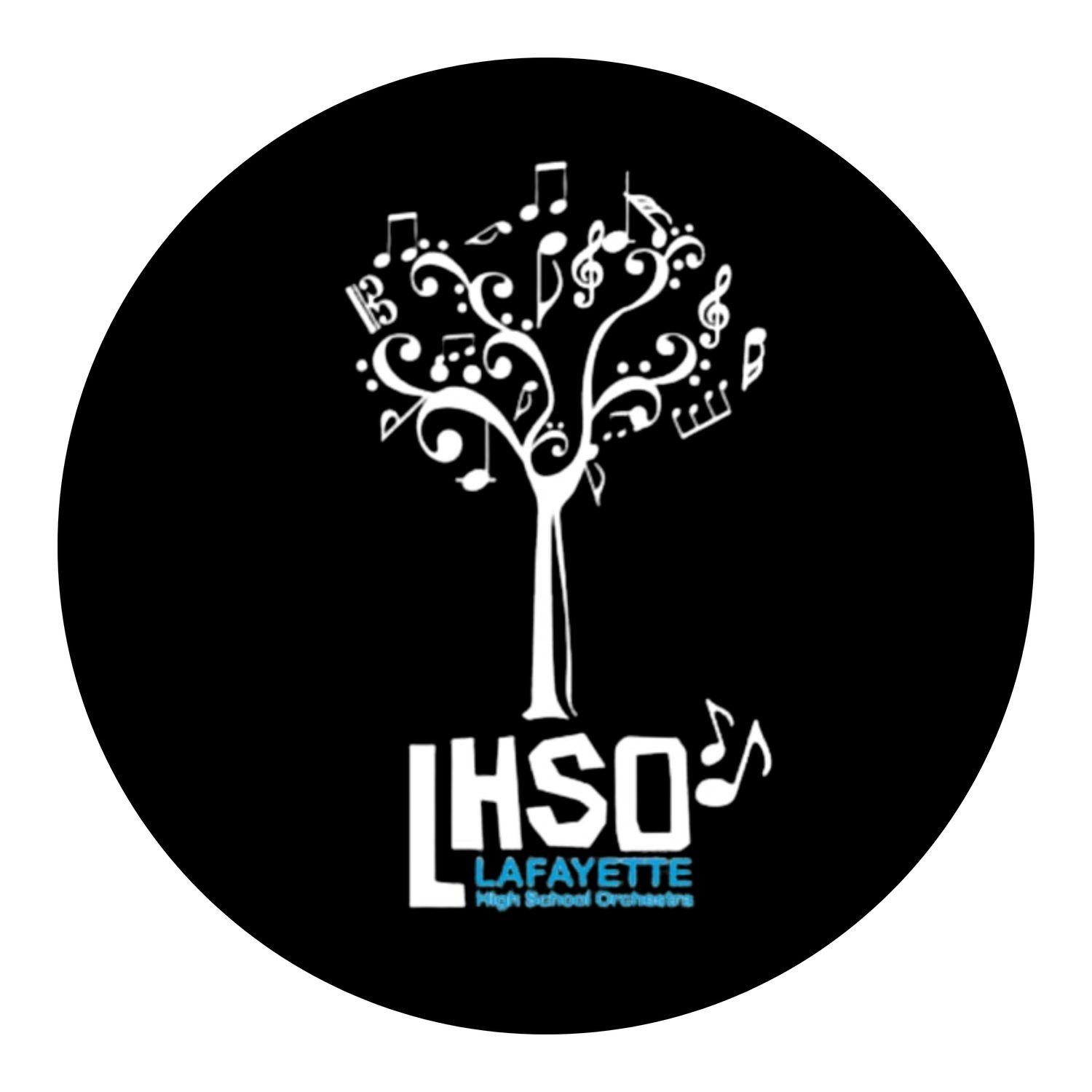 Lafayette Orchestra Logo Button (LO)