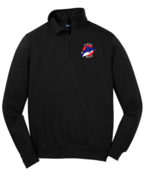 Adult Sport-Tek 1/4 Zip Sweatshirt with Embroidered Logo (LEXDM)