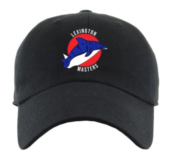 Lexington Dolphins Masters Distressed or Non-Distressed Ball Cap (LEXDM)