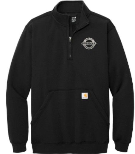 Carhartt® Midweight 1/4-Zip Mock Neck Sweatshirt (RM)