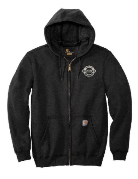 Carhartt® Midweight Hooded Zip-Front Sweatshirt (RM)