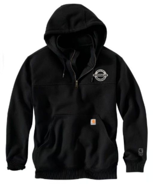 Carhartt® Rain Defender® Paxton Heavyweight Hooded Zip Mock Sweatshirt (RM)