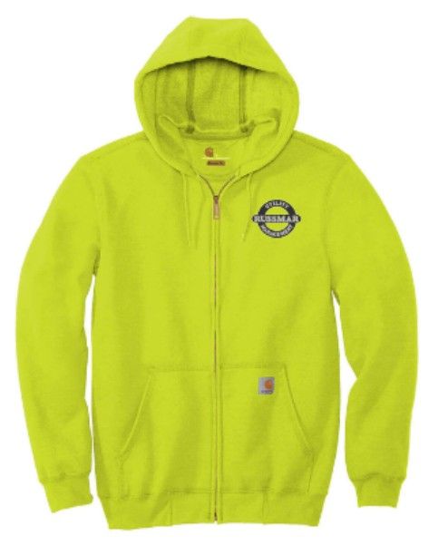 Carhartt® Midweight Hooded Zip-Front Sweatshirt (RM)