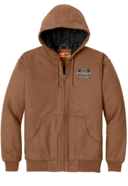 CornerStone® - Duck Cloth Hooded Work Jacket (RM)