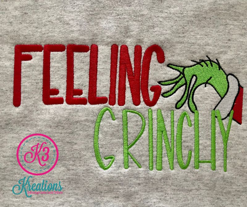 Feeling Grinchy Crewneck Sweatshirt
