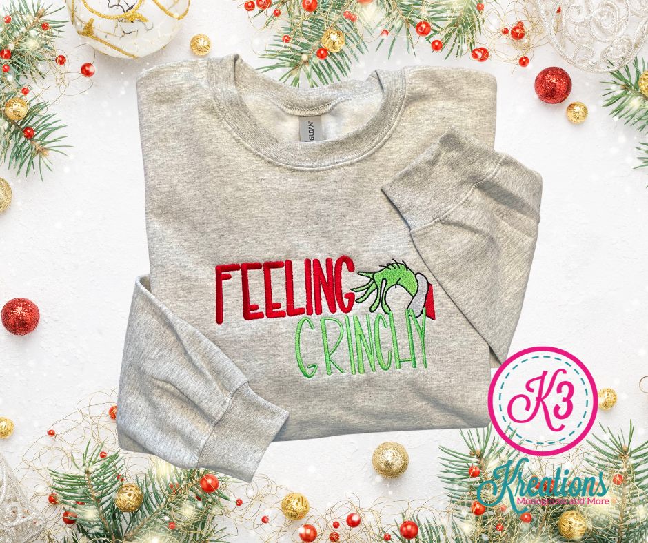 Feeling Grinchy Crewneck Sweatshirt