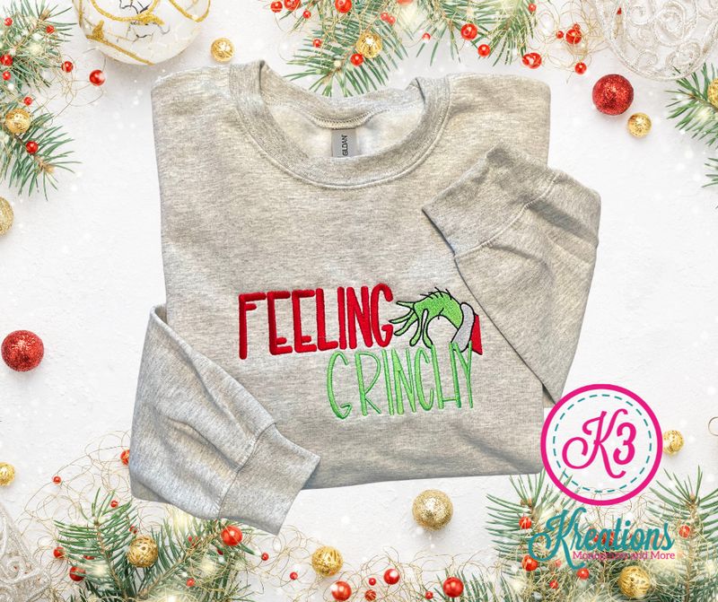 Feeling Grinchy Crewneck Sweatshirt