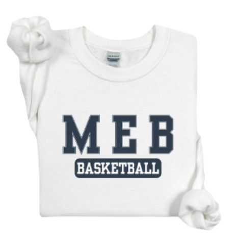 Youth or Adult MEB Basketball Gildan Heavy Blend Sweatshirt (MEBB)