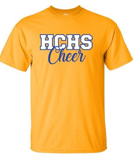 HCHS Cheer Short or Long Sleeve Tee (HCC)