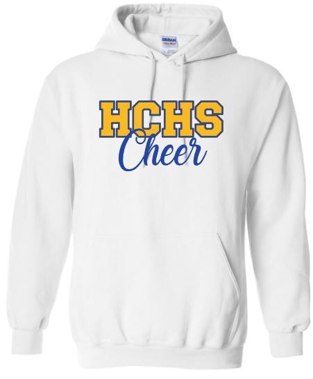 HCHS Cheer Hooded Sweatshirt (HCC)