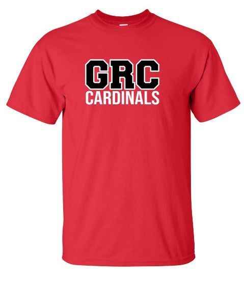 Adult GRC Cardinals Short OR Long Sleeve Tee