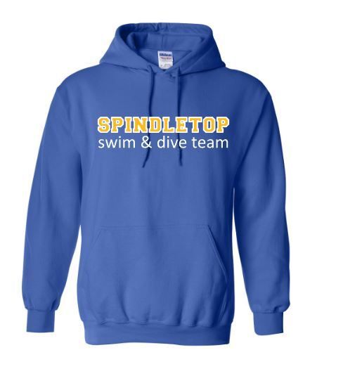 Spindletop Swim &amp; Dive Team Gildan Heavy Blend™ Youth Hooded Sweatshirt (SSD)