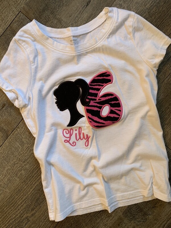 Barbie Birthday Shirt