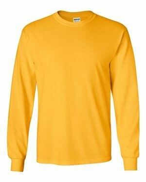 Adult HCHS Blue Devils Blanket Stitch Applique Long Sleeve T-Shirt (HCC)