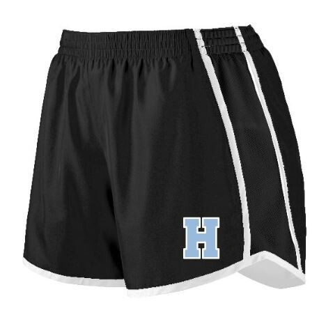 Girls or Ladies H Black Pulse Shorts (EJHDT)