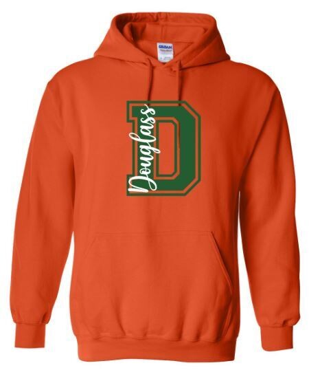 Adult D Douglass Gildan Hoodie