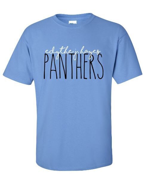 Edythe J. Hayes Panthers Short OR Long Sleeve Tee (EJHDT)