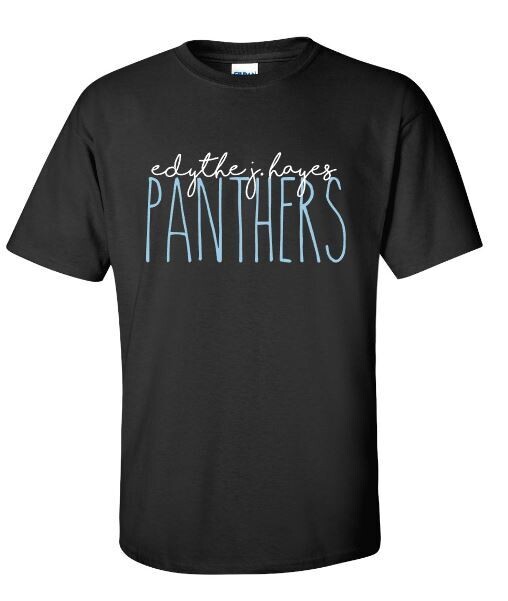 Edythe J. Hayes Panthers Short OR Long Sleeve Tee (EJHDT)