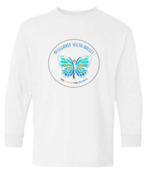 Youth Logo Gildan Long Sleeve Tee (BYB)