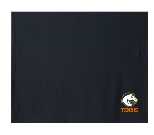 Bronco Tennis Heavy Blend Stadium Fleece Blanket (FDT)