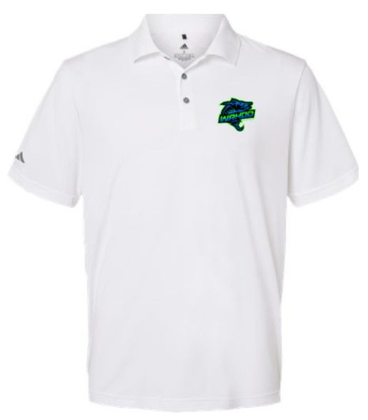 Adult Left Chest Full Color Wahoo Adidas Performance Polo (WWR)