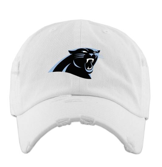 Panther Embroidered Distressed or Non-Distressed Hat (EJHDT)