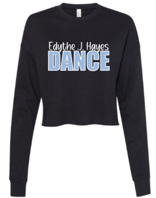Edythe J. Hayes Dance Bella + Canvas Cropped Crew Fleece (EJHDT)
