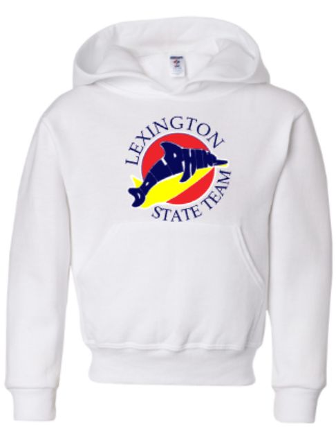 Youth Lexington Dolphins State Team NuBlend® Hooded Sweatshirt (LEXD)