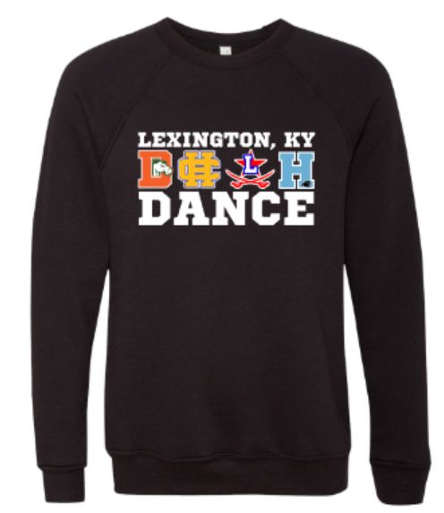 Youth or Adult Lex Dance Bella + Canvas Sweatshirt (LDT)