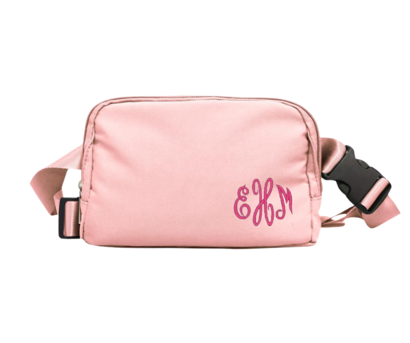 Monogrammed Crossbody Bag