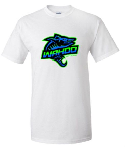 Youth OR Adult Full Color Wahoo Gildan Short Sleeve Tee (WWR)