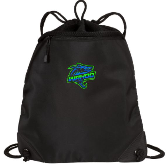 Wahoo Port Authority® Cinch Bag (WWR)