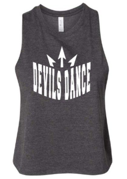 Devils Dance Racerback Crop Tank (HCDT)
