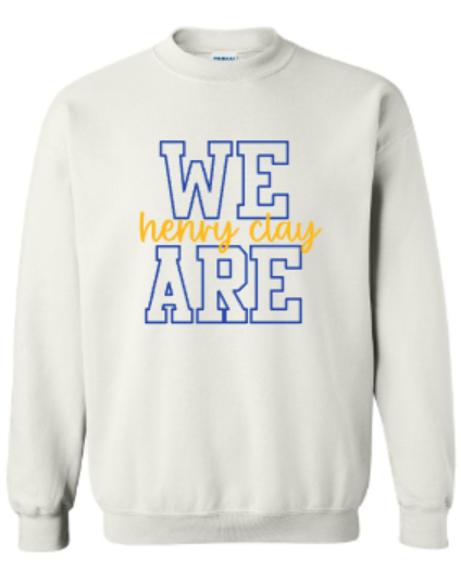 Adult We Are Henry Clay Gildan Sweatshirt (HCC)