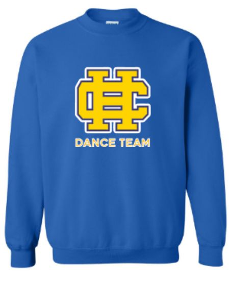 Adult HC Logo Dance Team Gildan Sweatshirt (HCDT)