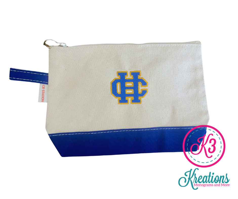 HC Logo Canvas Makeup Bag (HCDT)
