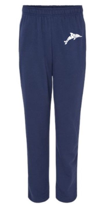 Adult Dolphin Bella + Canvas Sponge Fleece Straight Leg Sweatpants (LEXD)