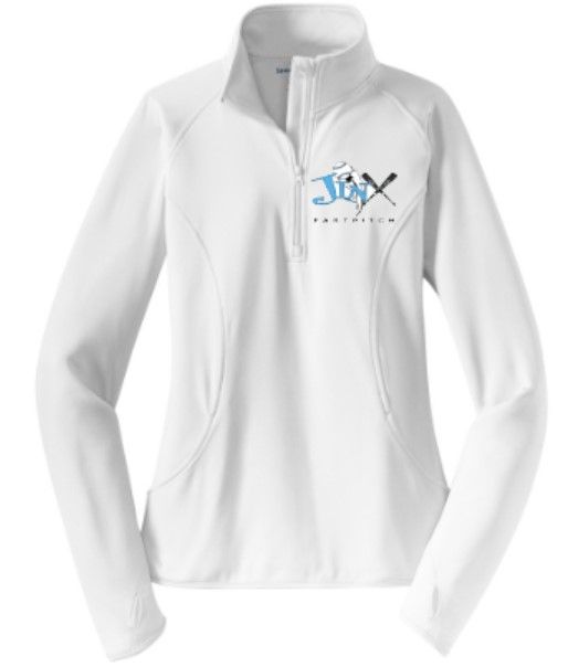 Ladies OR Unisex Sport-Wick® Stretch 1/2-Zip Pullover with Embroidered Jinx Logo (JFP)