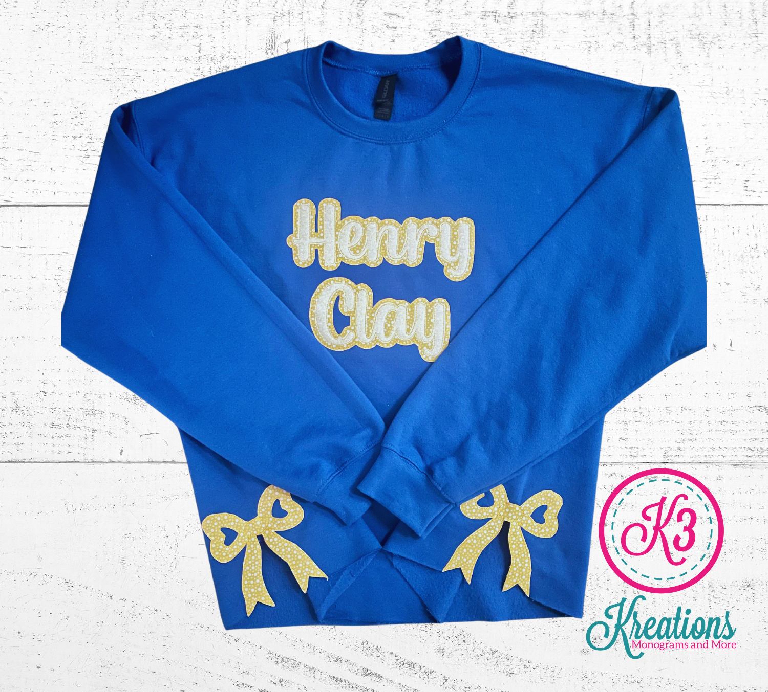 Adult Henry Clay Side Bow Crewneck Sweatshirt (HCDT)