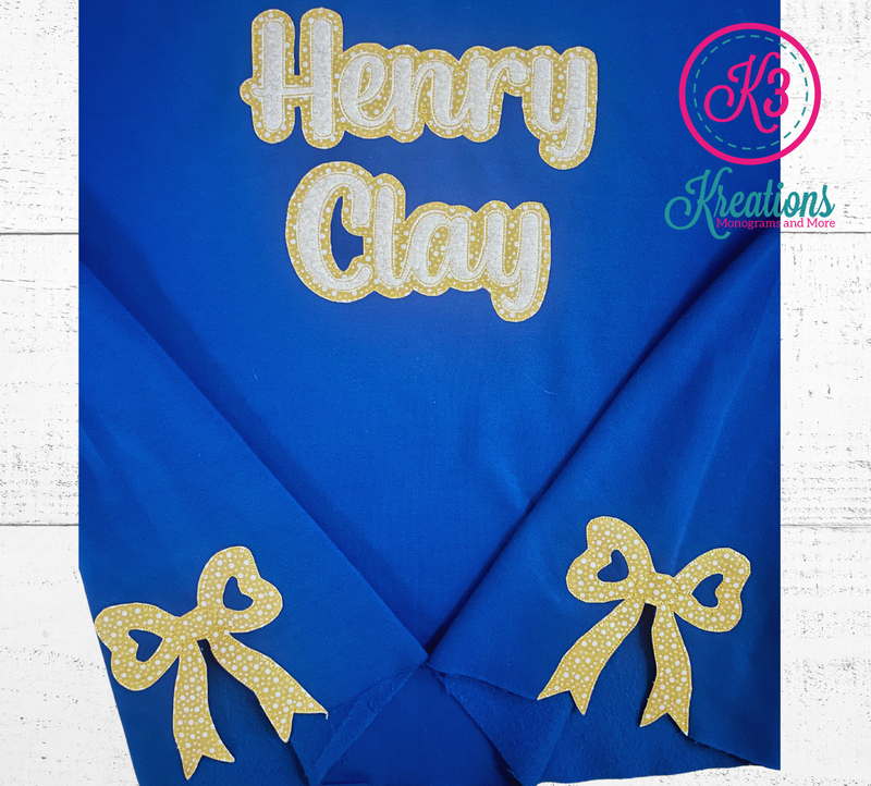 Adult Henry Clay Side Bow Crewneck Sweatshirt (HCDT)