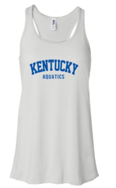 Ladies Kentucky Aquatics Flowy Racerback Tank (KA)