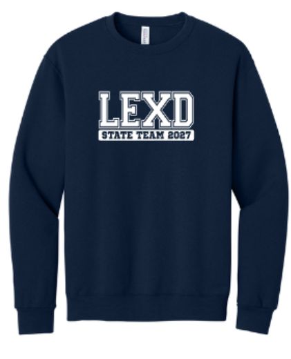 Youth LEXD State Team 2027 NuBlend® Crewneck Sweatshirt (LEXD)