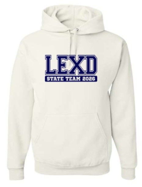 Adult LEXD State Team 2026 NuBlend® Hooded Sweatshirt (LEXD)