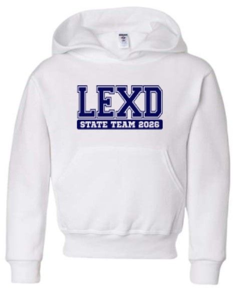 Youth LEXD State Team 2026 NuBlend® Hooded Sweatshirt (LEXD)
