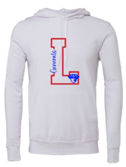 Adult L Generals Bella + Canvas® Sponge Fleece Hoodie