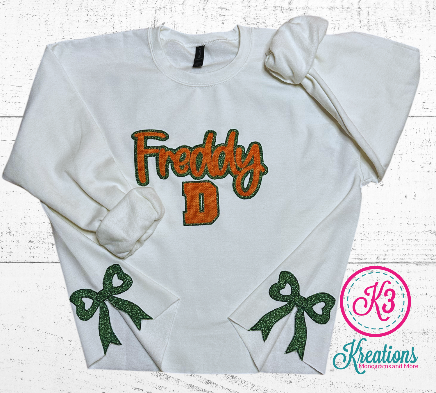 Adult Freddy D Side Bow Crewneck Sweatshirt (FDHSC)