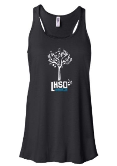 Ladies Lafayette Orchestra Bella + Canvas Flowy Racerback Tank (LO)