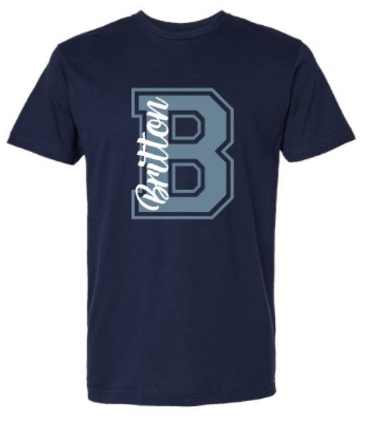 Adult B Britton LAT Fine Jersey Short Sleeve T-Shirt (MEB)