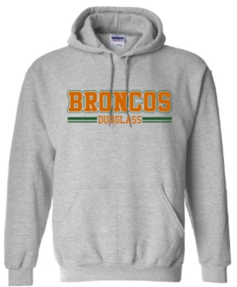 Youth or Adult Broncos Douglass Gildan Sweatshirt (FDXC)